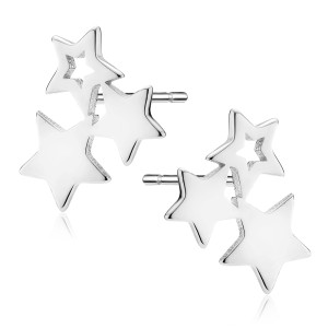 Cercei argint stelute DiAmanti Z2211ER-DIA (Argint 925‰ 0,7 g.)